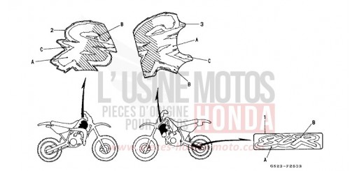 MARQUE (CR80RP) CR80RP de 1993